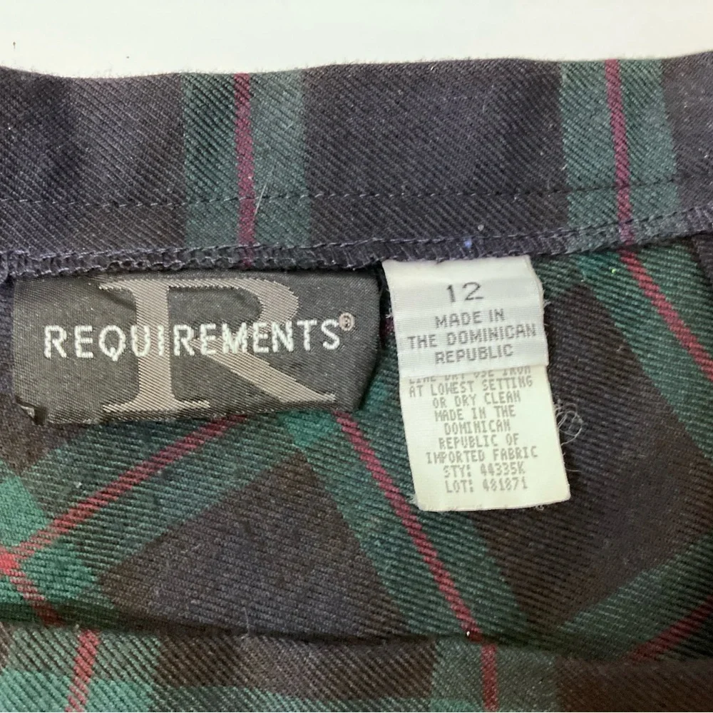 Vintage Preppy Maxi Skirt 12